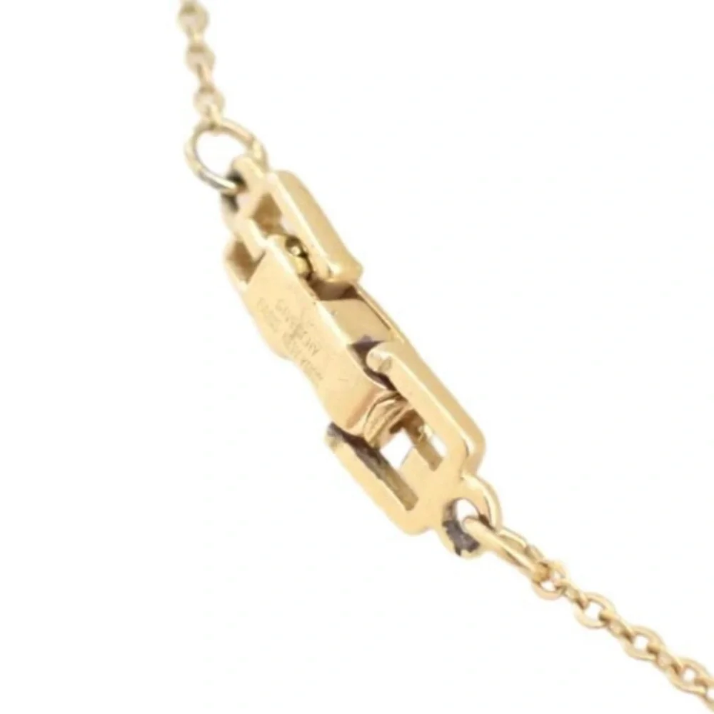 Givenchy G Gold-toned vintage Rhinestone Crystal‎ Pendant Necklace